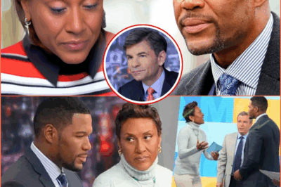 SADNESS FLOODS GMA — MICHAEL STRAHAN, ROBIN ROBERTS & GEORGE STEPHANOPOULOS LEFT STUNNED BY HEARTBREAKING NEWS.