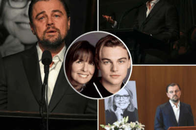 Leonardo DiCaprio Breaks Down in Tears at Diane Keaton’s Funeral — Says the Hollywood Legend “Made Me Believe in Humanity”!