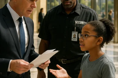 If your daughter can translate this contract, I will double your salary” – The billionaire said to the black gatekeeper, after a while he was shocked by the girl’s talent…CH2