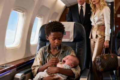 The billionaire’s baby wouldn’t stop crying on the plane — no one could calm the child down until a poor Black boy did something unbelievable ch2