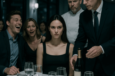 My Sister’s New Boyfriend Mocked Me At Dinner—Everyone Laughed…Until