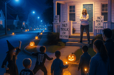 Karen Banned Kids from Trick-or-Treating on HALLOWEEN — So the Neighborhood Turned Against Her!