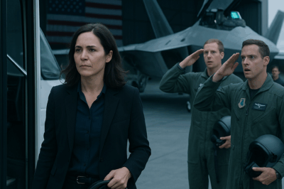 She Was Just in Seat 12F — Until Her Call Sign Made the F-22 Pilots Stand at Attention