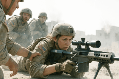 They Thought She Was Just the Medic — Then the Captain Said, “Take My Barrett and Drop That Sniper”