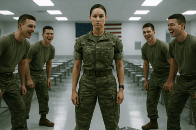 CH2. Four Recruits Surrounded Her in the Mess Hall — 45 Seconds Later, They Realized She Was a Navy SEAL.