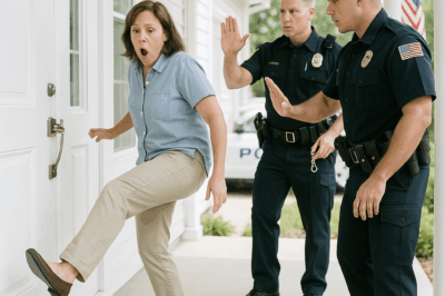 “Surprise Inspection — Anyone Stops Me, I Shoot!” Karen Kicked The Door In, Then Froze Seeing Police