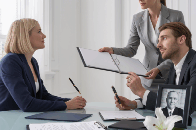 After my father-in-law’s funeral, my unemployed husband inherited $210 million—then left me with a smug grin