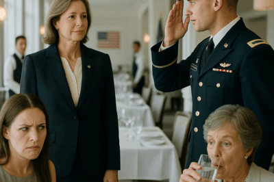 “CAN YOU EVEN AFFORD THIS PLACE?” MY SISTER SNEERED. THEN HER CAPTAIN APPROACHED. “WELCOME BACK