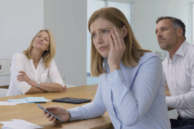 “We’re not your bank anymore,” Mom snapped, her voice sharp with smugness.