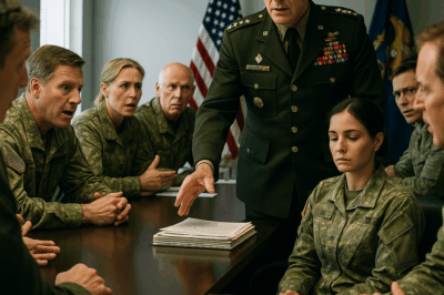 She Stayed Silent at the Briefing — Until the General Said, “She Wrote the Manual.”