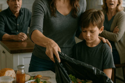 My Dad Told My Son, “If You Want to Eat, Go Find a Dumpster.” Mom Laughed. So I Threw Out Everything