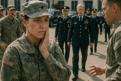 He Hit Her in the Face — Minutes Later, Three Generals Arrived and Shut Down the Base