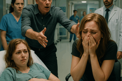 At the hospital, my dad left me on the emergency table, because my sister was having a “meltdown” 