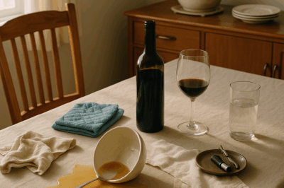 At Family Dinner, My Mom Threw The Bowl At My Face Because I Refused To Pour Wine For My Sister