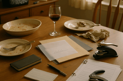 At Family Dinner, I Accidentally Saw My Mother And Sister Using My Fake Signature