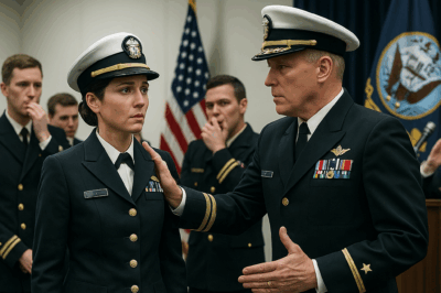 The Slap That Never Landed — Because She Outranked Them All