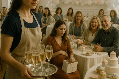 My Parents Made Me Waiter At Sister’s Baby Shower and Laugh as I Served Drinks—But I Had the Last Laugh