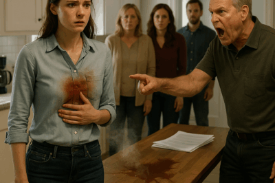 “SIGN IT, OR GET OUT OF THIS FAMILY!” DAD YELLED THEN THREW BOILING COFFEE AT MY CHEST WHICH