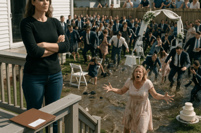 HOA Karen Invited 200 Guests to a Wedding in My Yard — I Flooded It With Dirty Water and Watched Her