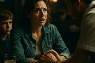 My Son Took Me To A Local Pub. The Bartender Grabbed My Hand And Said Something Shocking…