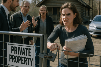HOA Invited a Realtor to Sell My Cabin — So I Locked the Gate and Exposed Them!