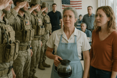 Her Mom Was ‘Just a Waitress’ – Until the SEAL Unit Saluted Her in Front of Everyone