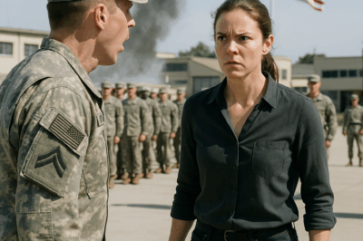 She Warned Him Once—The Sergeant Didn’t Listen. What Happened Next Stopped the Entire Base.