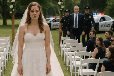 My Family Abandoned Me at My Own Wedding — Then Dad Showed Up With Cops.