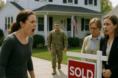 HOA—Karen sold my house while I was Deployed—Says she thought I’d d!e in battle..BIG MISTAKE