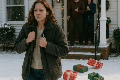 “GET OUT OF MY HOUSE BEFORE I CALL THE COPS,” MY DAD YELLED ON CHRISTMAS EVE, THROWING MY GIFTS…