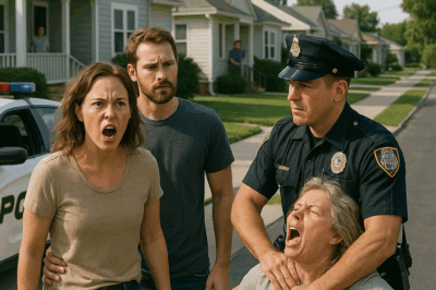 HOA—Karen attacked an officer after he refused to arrest me over eating bacon…She got wrecked.