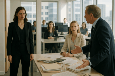 THEY GAVE MY SISTER 100% OF THE COMPANY-SO I QUIT. A WEEK LATER, DAD BEGGED ME TO FIX THE