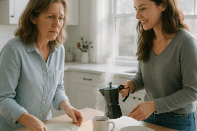 My Daughter woke me before sunrise and said, “Make some coffee and set the table.”