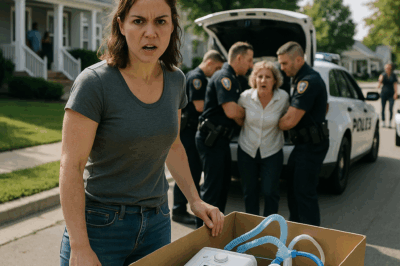 HOA Karen B*CTH steals kids medical equipment gets hit with grand larceny charges and lands in jail!