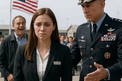 My Dad Mocked Me in Front of Everyone — Until a Four-Star General Said, “Ma’am, This Way.”