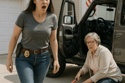 HOA Karen Cut My Lock to Snatch My Jeep — Didn’t Know It Belonged to a Police Task Force!