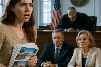 In Court, My Parents Claimed All 7 Florida Homes — But the Judge Smiled, “Well… this is interesting”