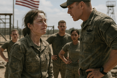 She Failed Every Combat Test — Until a SEAL Commander Spoke Three Words.