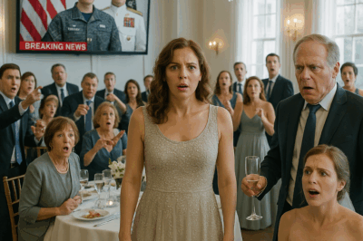 My Dad Mocked Me at the Wedding — Then Dropped His Champagne When Someone Yelled…