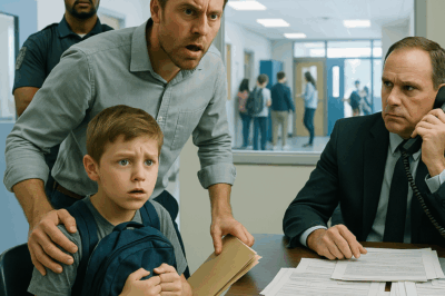 MY SON CALLED FROM SCHOOL: ‘DAD, THE PRINCIPAL SAYS I BROUGHT A WEAPON. I DIDN’T. HE’S CALLING..