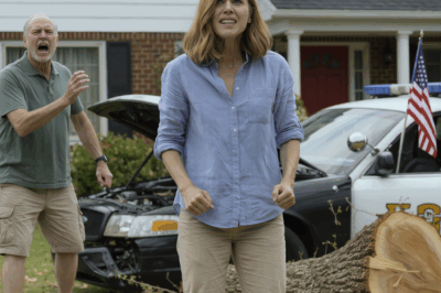 HOA Karen Cut Down My Tree Without Permission — Until It Fell Right Onto the Sheriff’s Car!
