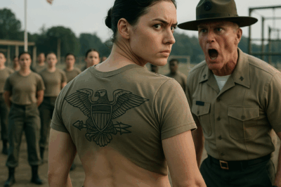 They Mocked Her at Bootcamp — Then the Commander Went Pale at Her Back Tattoo