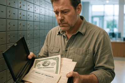 Broke at 49, I Owed $600 to Open Grandpa’s Box—Inside Apple Stock & Proof Uncle STOLE $520M