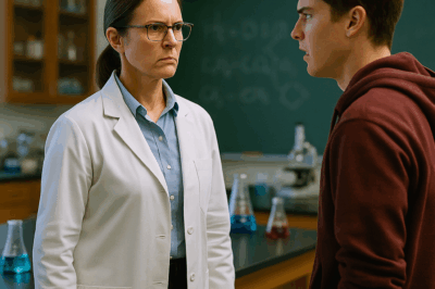 Bully Grabs Teacher’s Throat In Lab — Her Military Past Destroys His Future Forever!