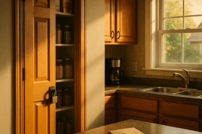 My Daughter-In-Law Locked The Pantry. At Dawn, I Took It Off—And Left A Letter She’ll Never Forget.