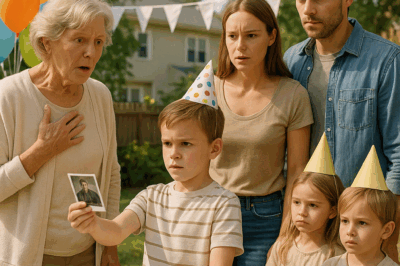 CH2 – MIL Called My Twins “FAKE GRANDKIDS” at Their Party — Then My 8-Year-Old Exposed Her 40-Year Secret…