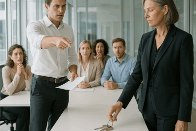 CH2 – “I’M A BIG BOSS NOW!” The Founder’s Son Declared on His First Day, Firing Me Publicly to Make an Example…