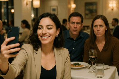 CH2 – She Sent Me a Dinner Selfie — Not Knowing I Sat Behind Her With Her Lover’s Wife…