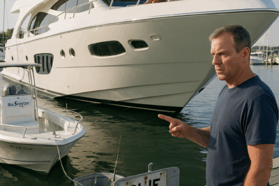 She Parked Her Yacht in My Spot Like She Owned the Marina — Minutes Later, the Coast Guard Pulled In Behind Her.