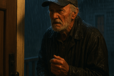 A stormy night. An old man, soaked to the bone, asked for shelter. By morning, he offered to buy my house for $1 — and whispered, “If you value your life, leave before dark.”